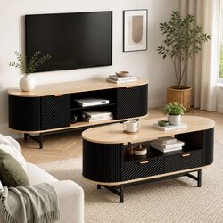 Discover the TV Unit and Coffee Table Set for Your Space