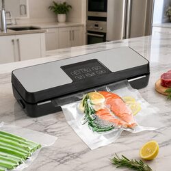 Food Vacuum Sealer Machine Auto Seal Slide Cutter Touch Control 5 Modes Kitchen