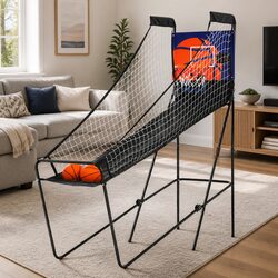 Basketball Shooting Machine Arcade Game Electronic Scorer 8 Games Indoor Outdoor