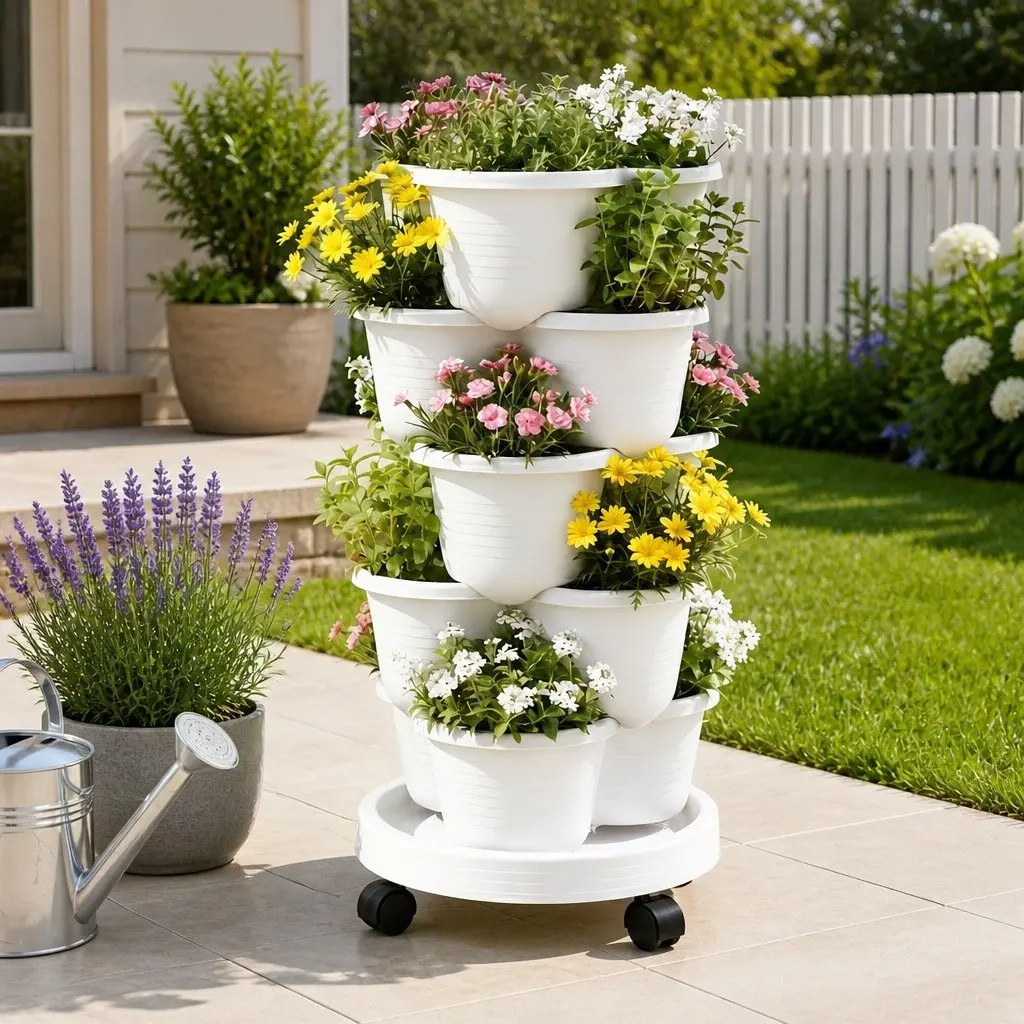 5-Tier Planter Tower