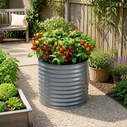 Raised Garden Bed Planter Box 80x68cm Outdoor Vegetable Flower Herb Planter