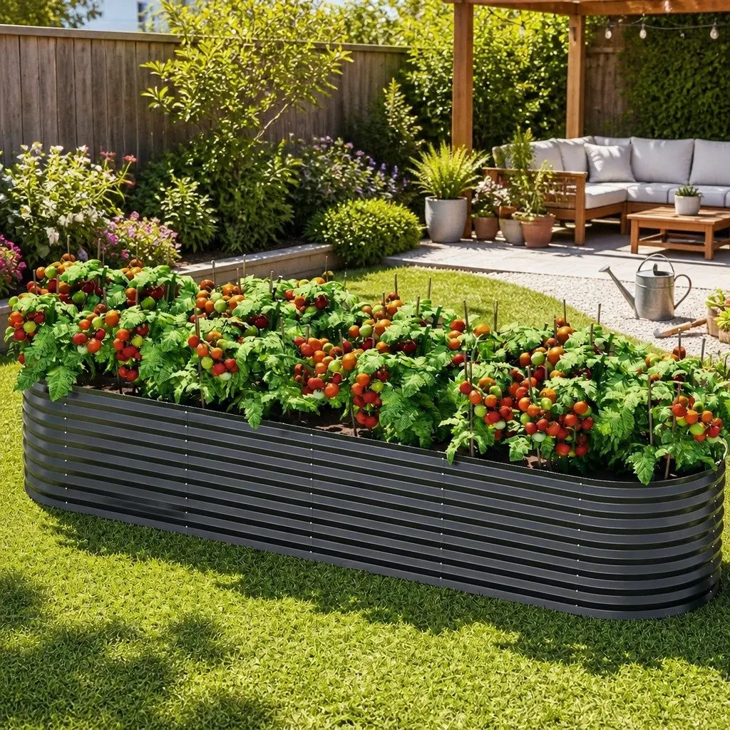 Raised Garden Bed 320x80x56cm