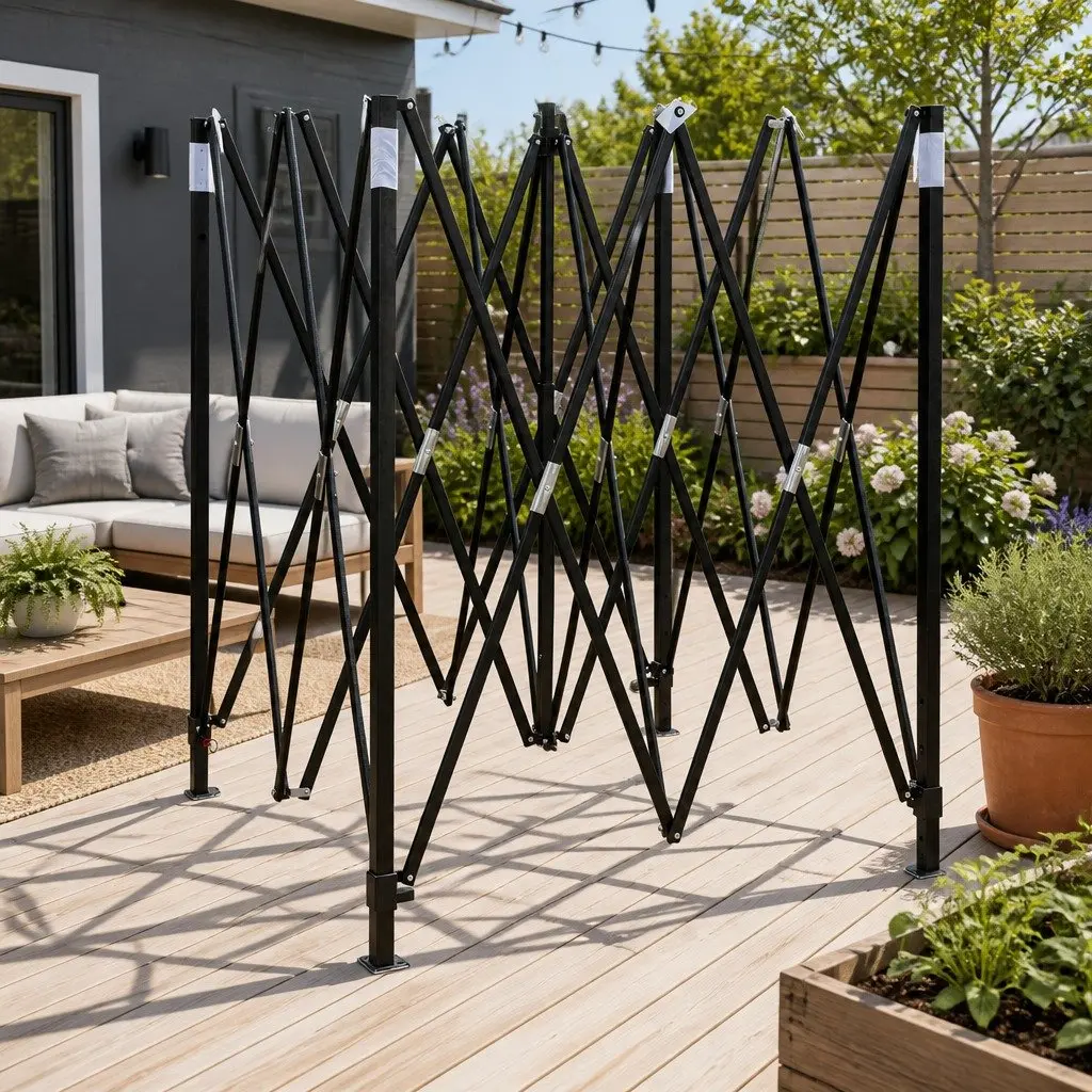 Pop Up Gazebo 3x3m Folding Canopy Tent Outdoor Wedding Garden Shelter