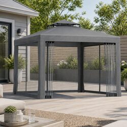 Friendly Grey Gazebo Marquee 3m for Your Outdoor Needs
