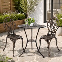 Friendly 3PC Bistro Set to Upgrade Your Outdoor Area