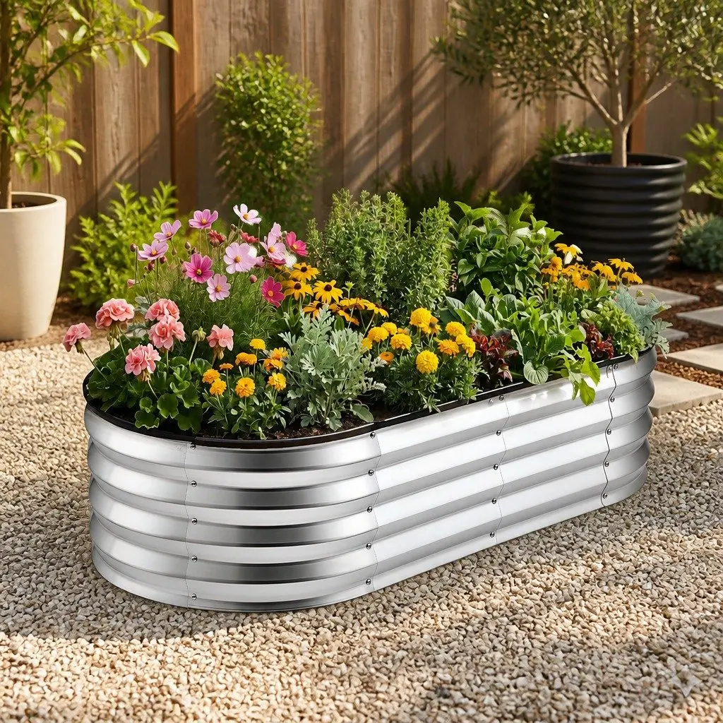 Oval Planter Box