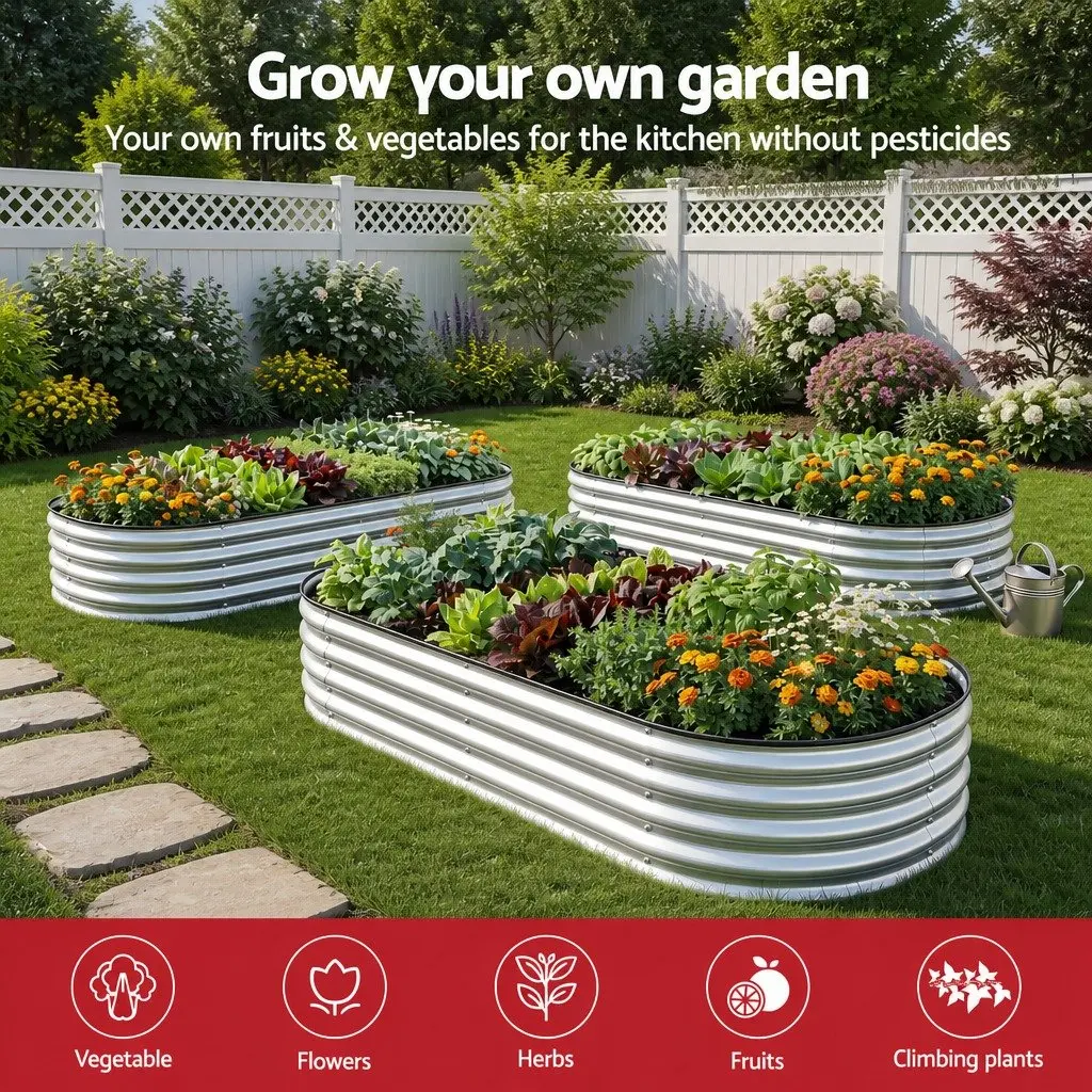 Oval Planter Box