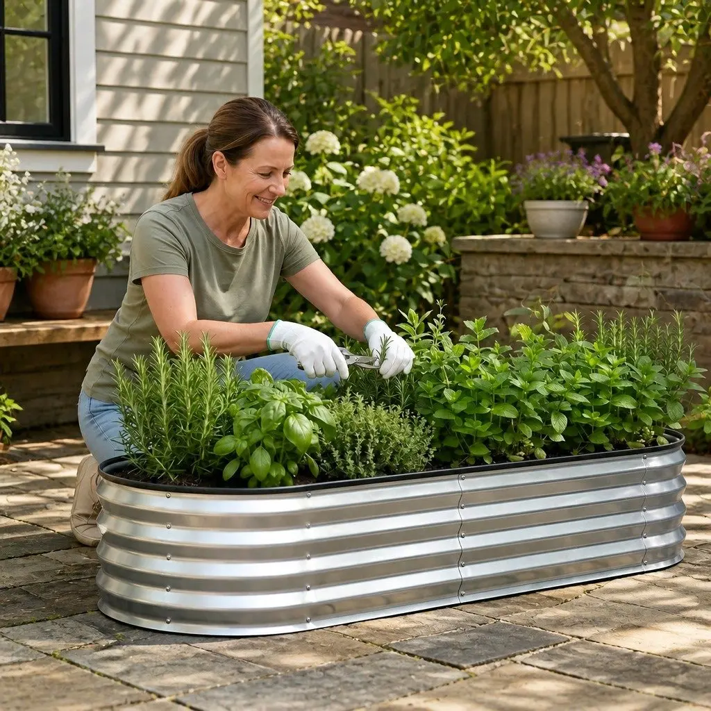 Oval Planter Box