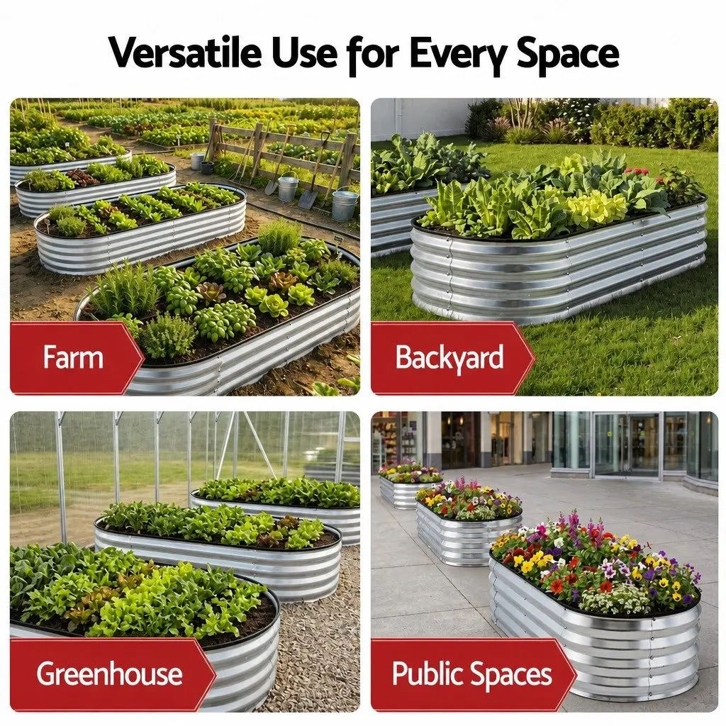 Oval Planter Box