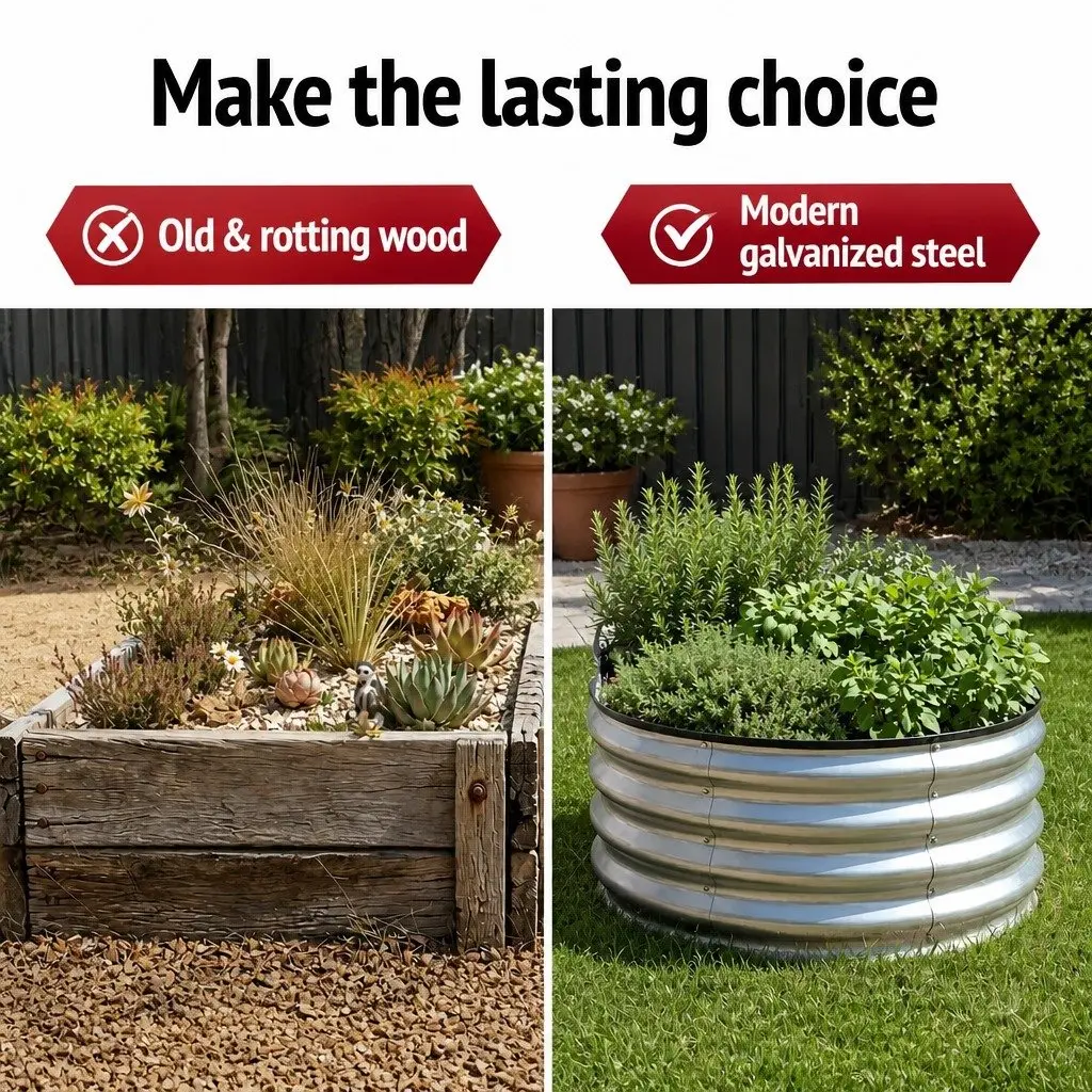 Oval Planter Box