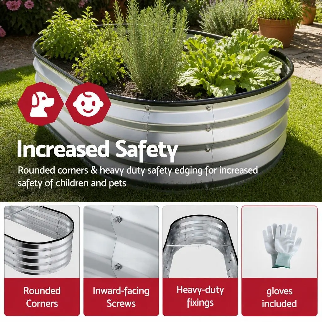 Oval Planter Box