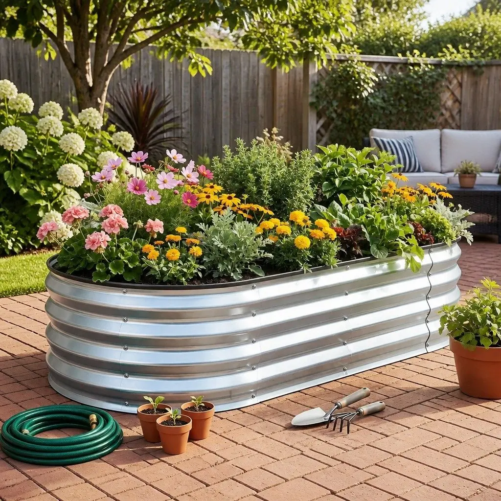 Oval Planter Box