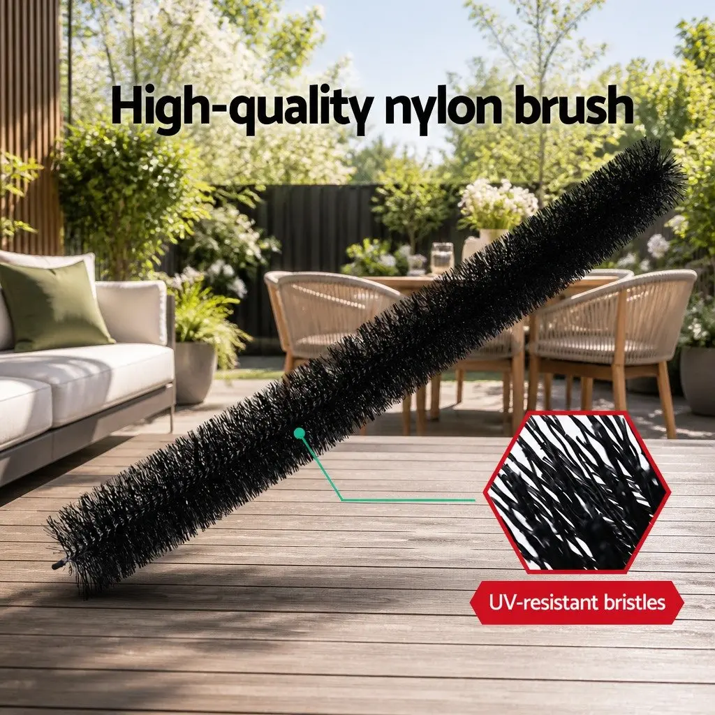 Gutter Brush Debris Protection 92cm x 10cm Nylon Bristles 36 Pieces
