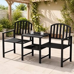 Your Cozy Outdoor Retreat: 2-Seater Garden Bench