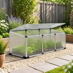 Friendly 180x50x50CM Aluminium Greenhouse for Your Plants