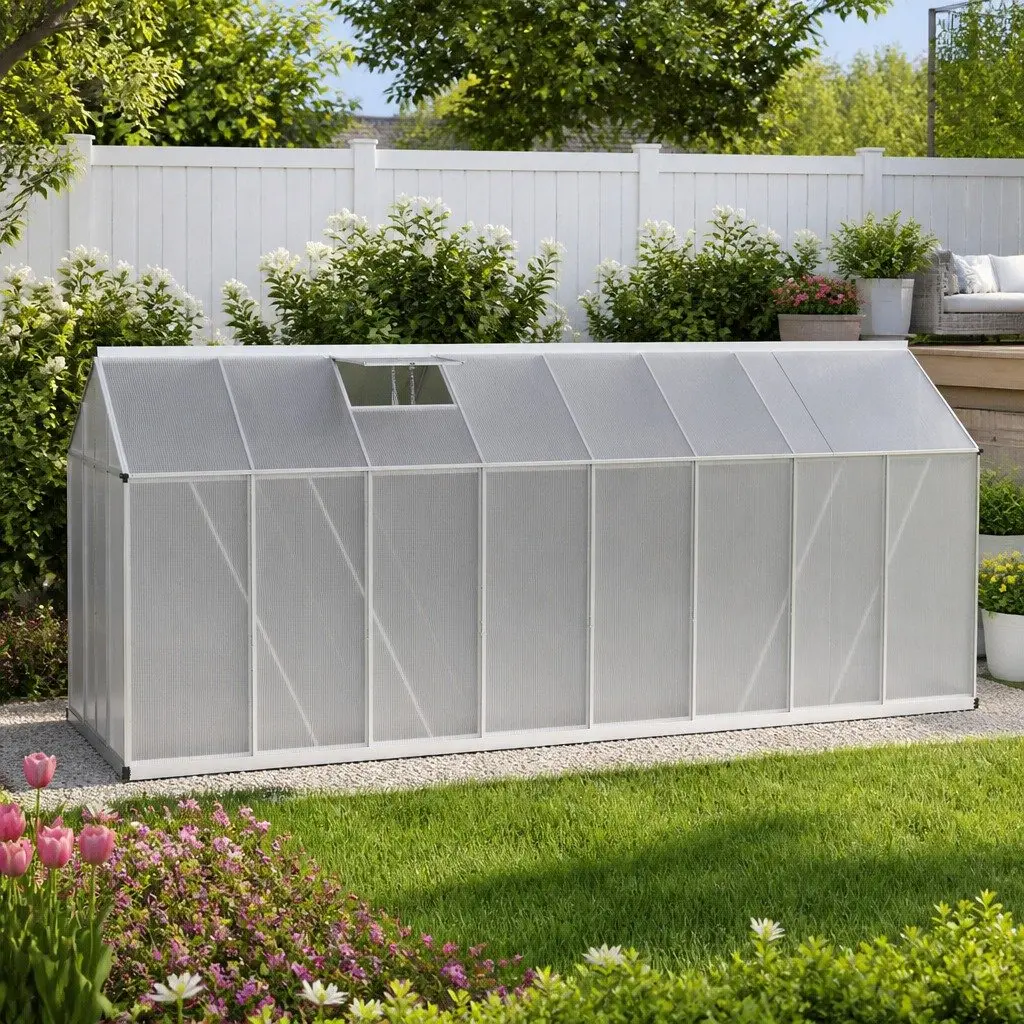 Aluminium Greenhouse for Year-Round Growth