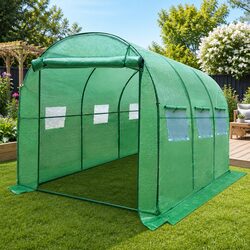 Versatile Walk-In Greenhouse 3x2x2M with Efficient Features
