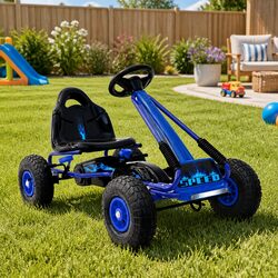 Your Child Will Love This Blue Pedal Go Kart
