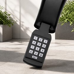 Wireless Wired Keypad Security Control Gate Opener 64 Users LED Backlight IP55