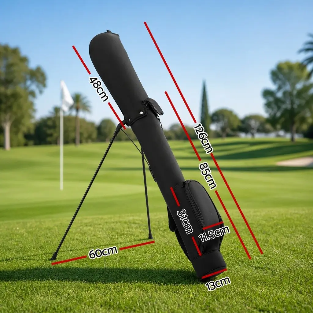 Golf Stand Bag Lightweight Compact Portable Carry 5-6 Clubs