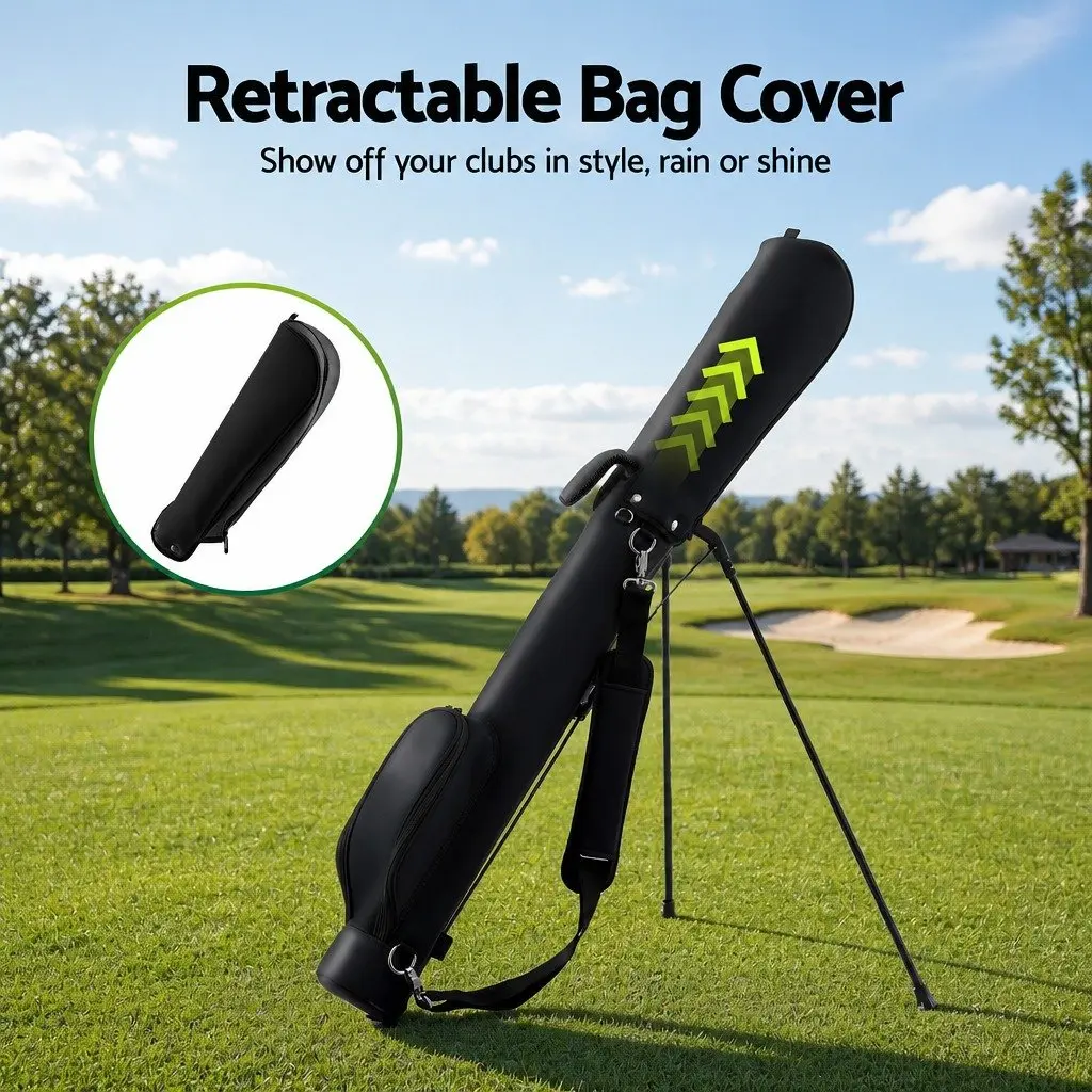 Golf Stand Bag Lightweight Compact Portable Carry 5-6 Clubs