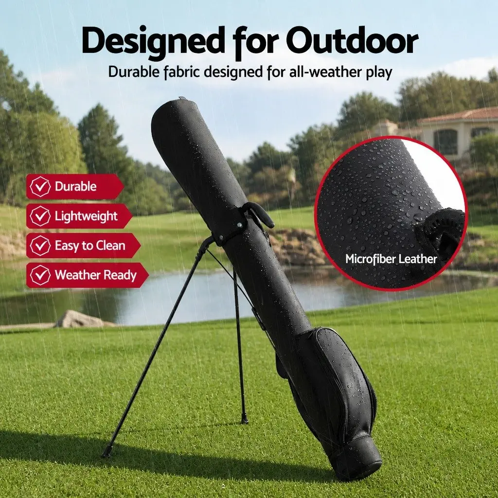 Golf Stand Bag Lightweight Compact Portable Carry 5-6 Clubs
