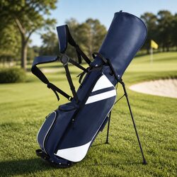 Golf Stand Bag Lightweight Carry Dual Strap Club Divider Walking Course