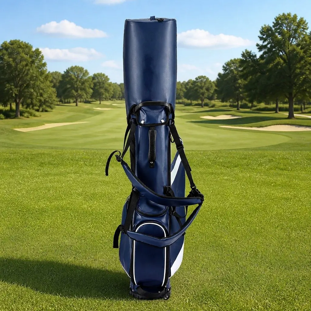 Golf Stand Bag Lightweight Carry Dual Strap Club Divider Walking Course