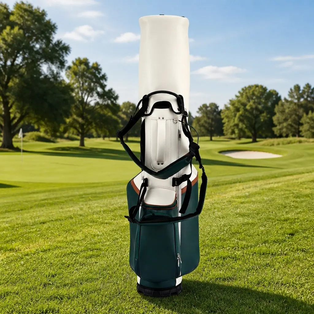 Golf Stand Bag Lightweight Dual Strap 35cm x 32cm x 126cm