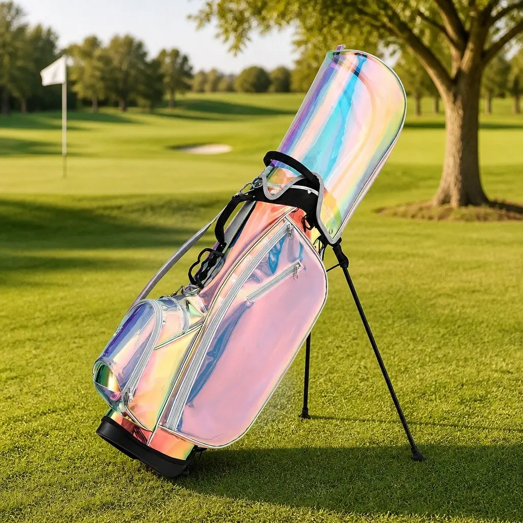 Golf Stand Bag Lightweight Carry Dual Strap Club Divider Walking Course