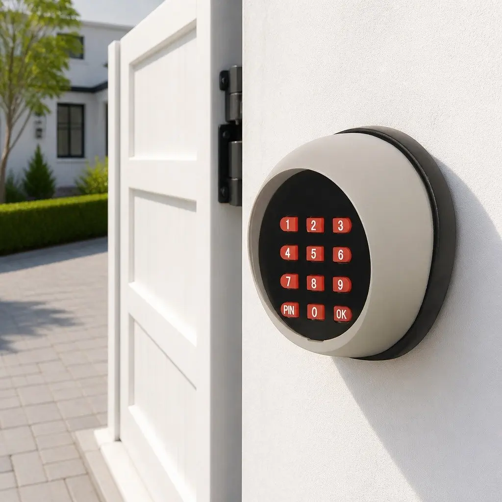 Wireless Keypad Control Gate Opener Remote Access 5-10m Range