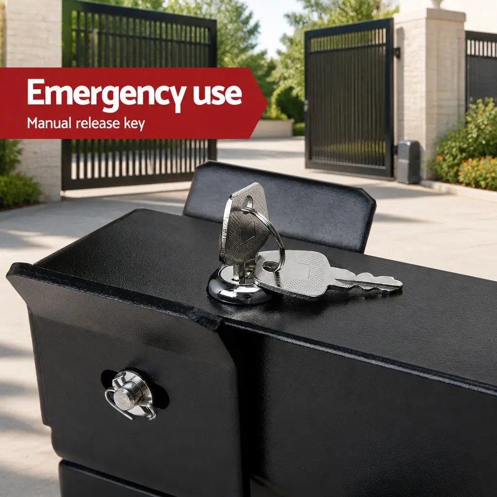 Electric Gate Lock Heavy Duty Metal 24V Wired Control Security System