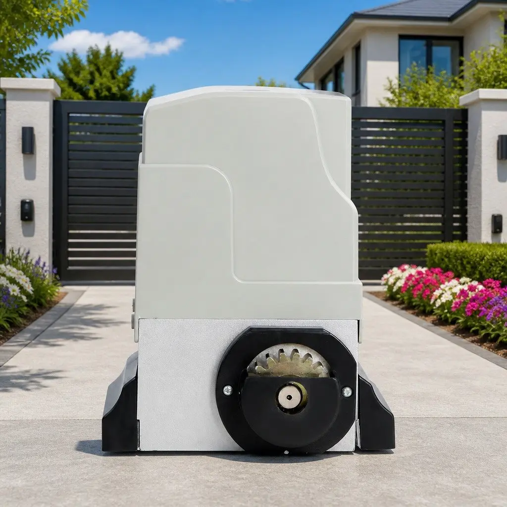 Automatic Sliding Gate Opener Kit 6M Keypad 1800KG Heavy Duty Motor Access