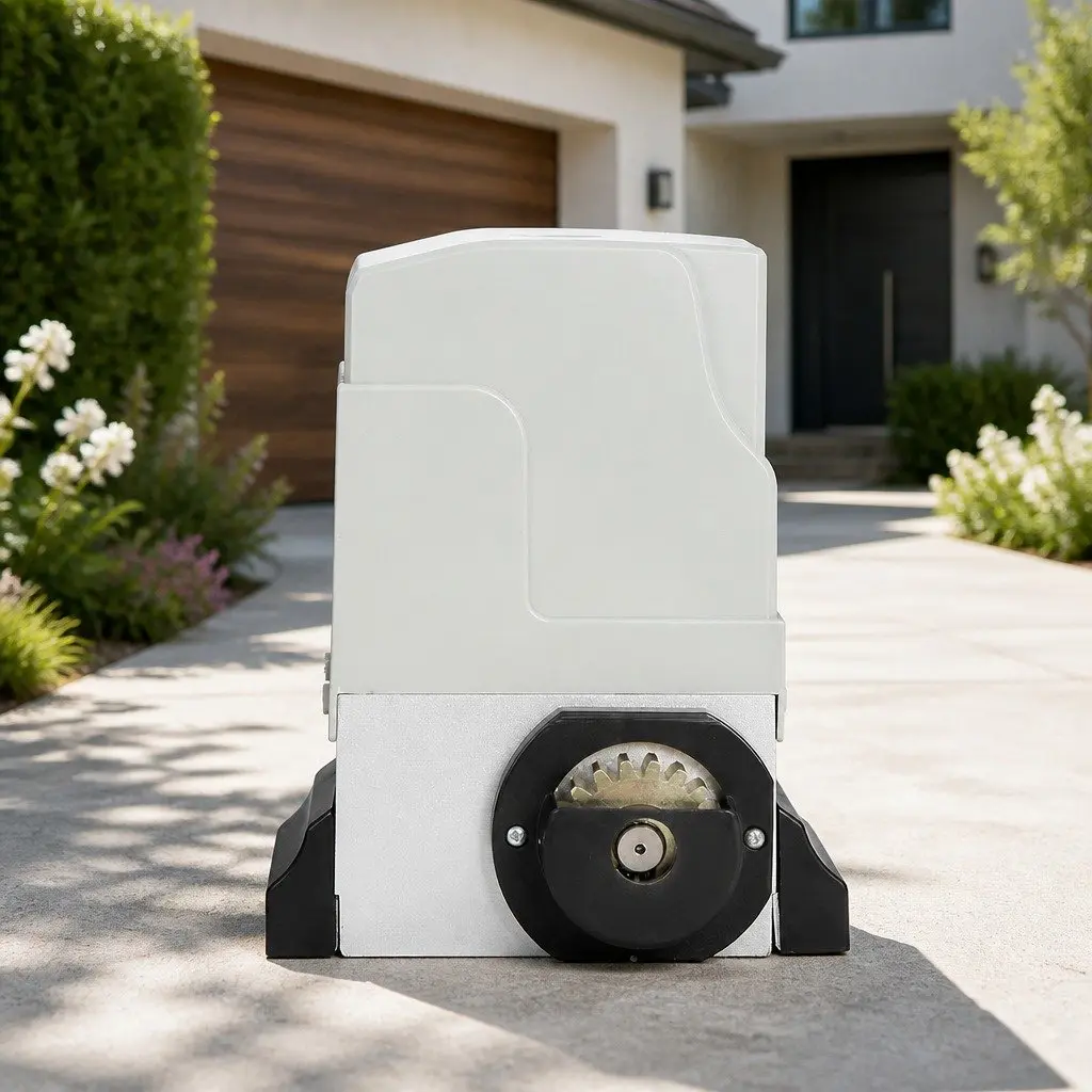 Automatic Sliding Gate Opener Motor Kit Powerful 550W 6M Rail 1800kg Capacity