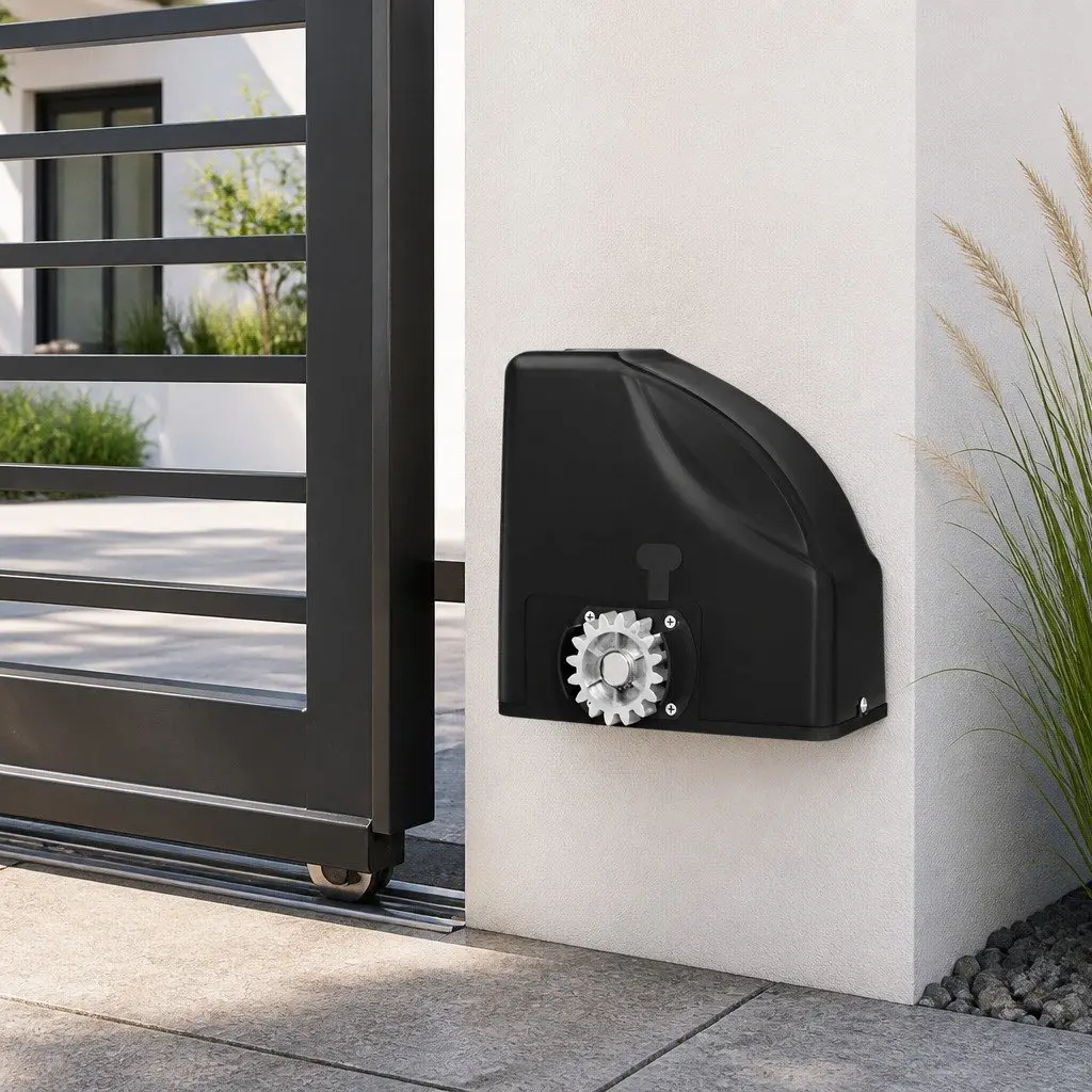 Automatic Sliding Gate Opener Solar Powered 4M 600KG Remote Control