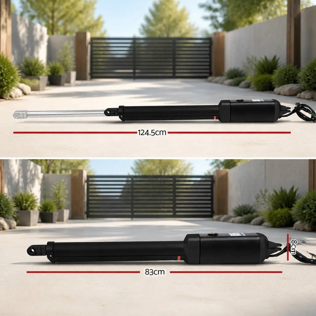 Solar Powered Gate Opener Automatic 500KG with 10W Panel Remote Control