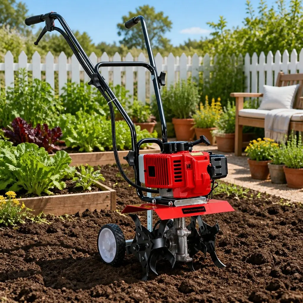 65cc Petrol Rototiller for Garden Enthusiasts