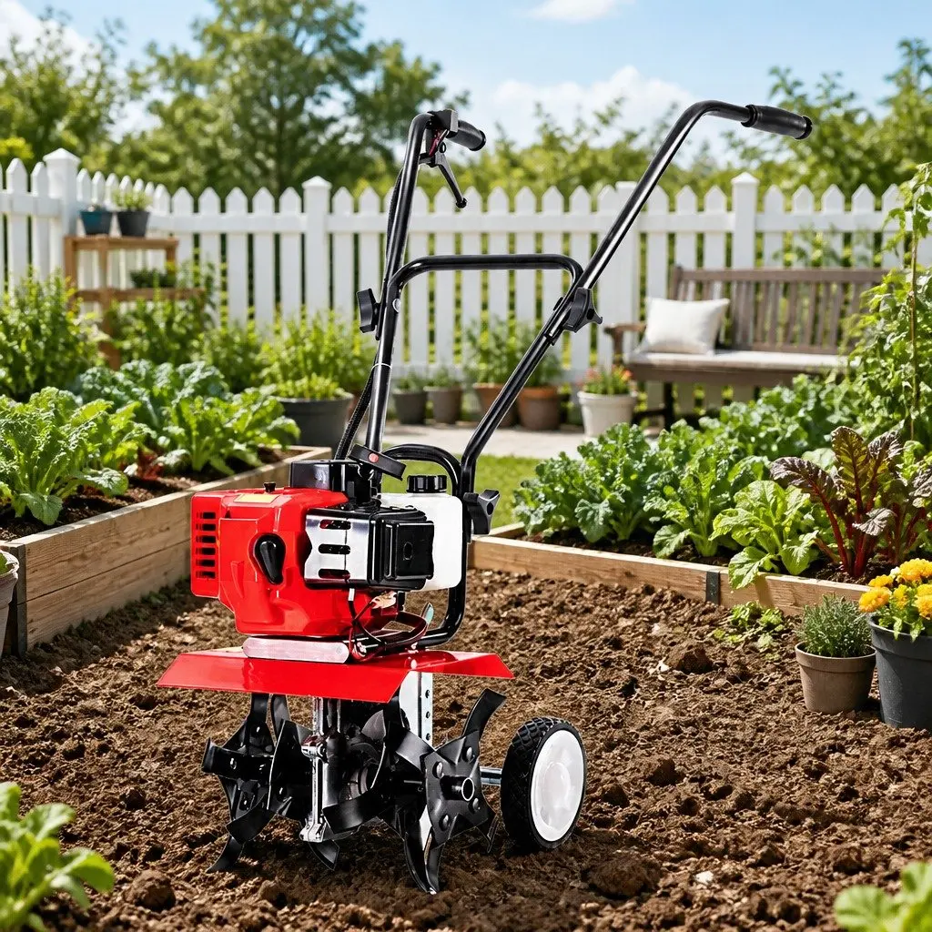 65cc Petrol Rototiller for Garden Enthusiasts