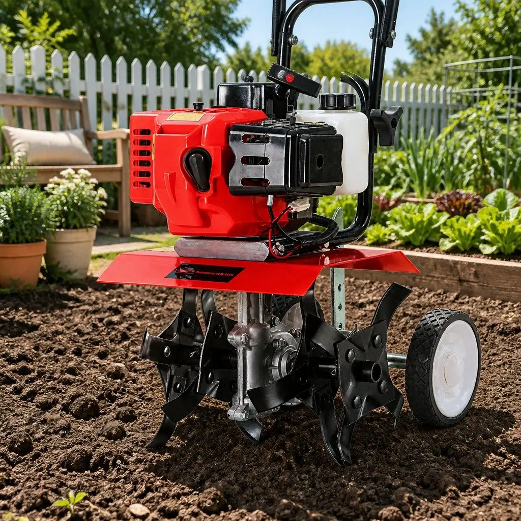 65cc Petrol Rototiller for Garden Enthusiasts