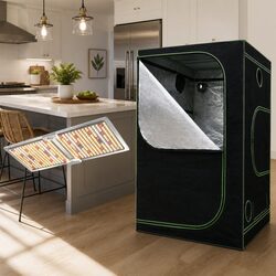 Friendly Grow Tent Light Kit 100x100x200CM 220W LED