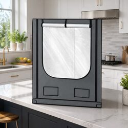 Indoor Grow Tent Hydroponics Kit System 142x100x180cm Reflective Mylar