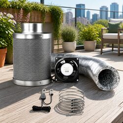 Friendly 4" Hydroponics Ventilation Solution for You