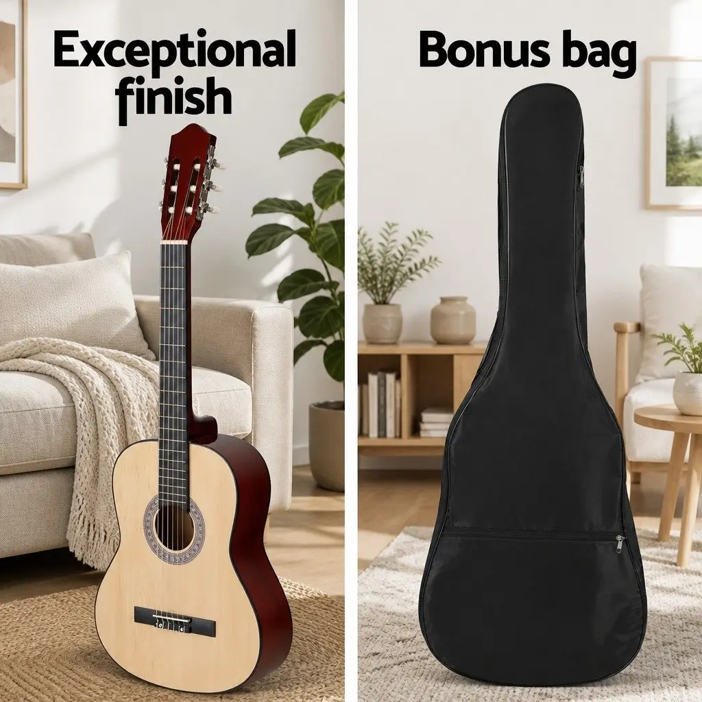 39 Inch Classical Guitar Starter Kit