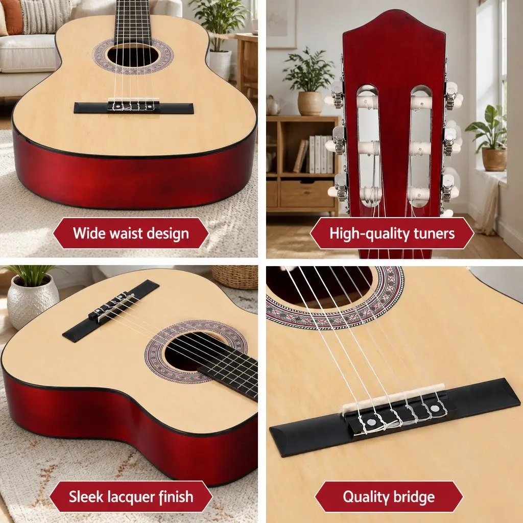 39 Inch Classical Guitar Starter Kit