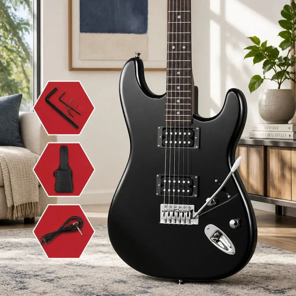 41 Inch Strat-Style Electric Guitar