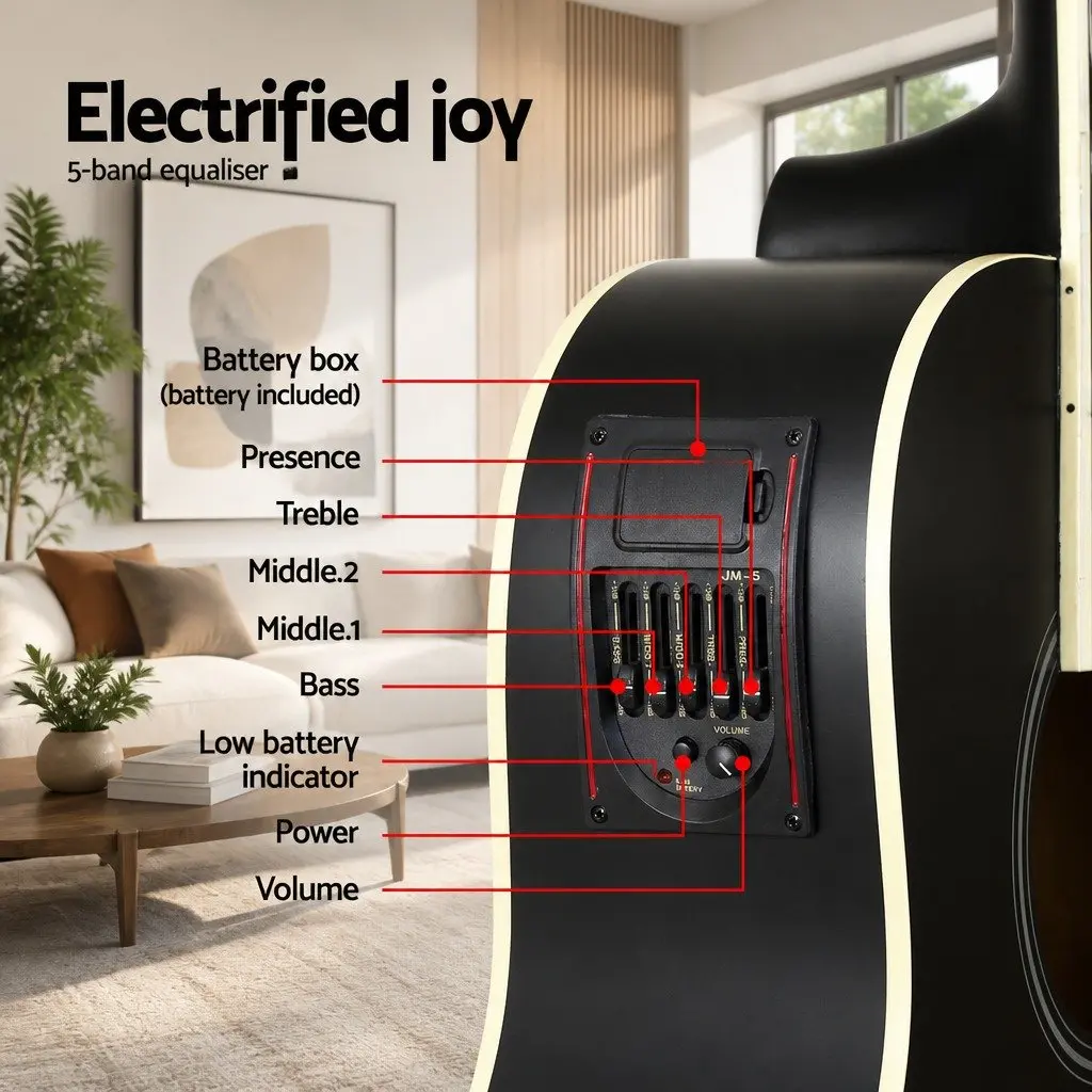 41 Inch Cutaway Acoustic Guitar