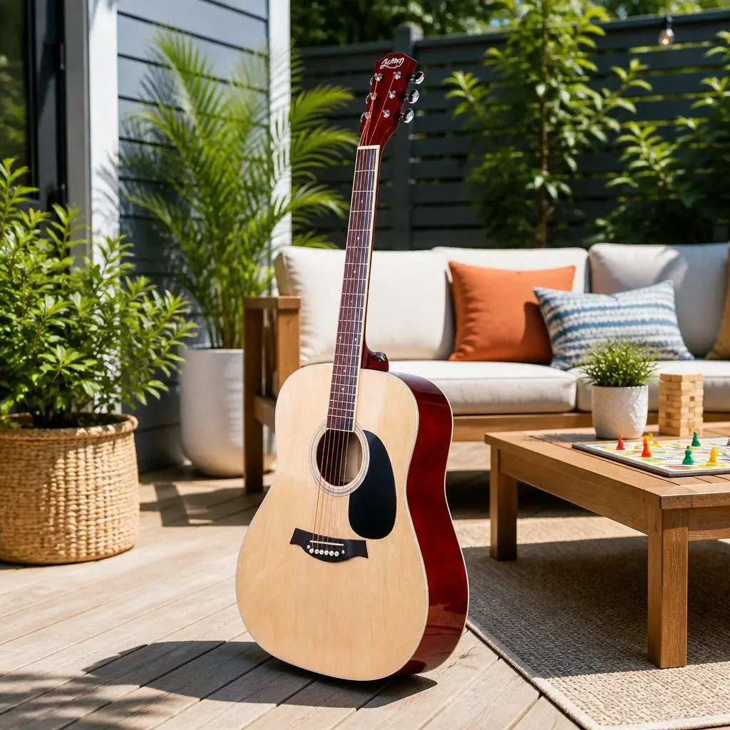 41 Inch Acoustic Cutaway Guitar