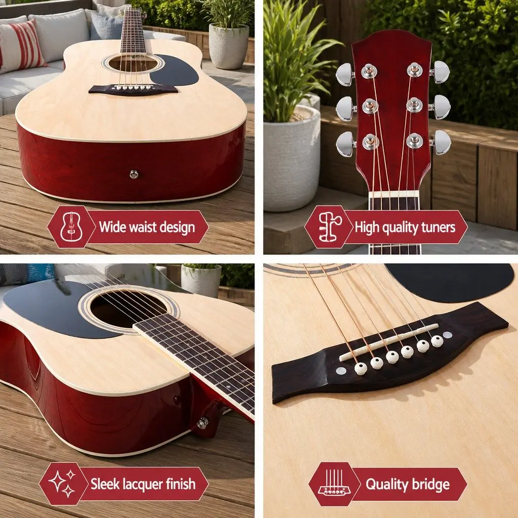 41 Inch Acoustic Cutaway Guitar