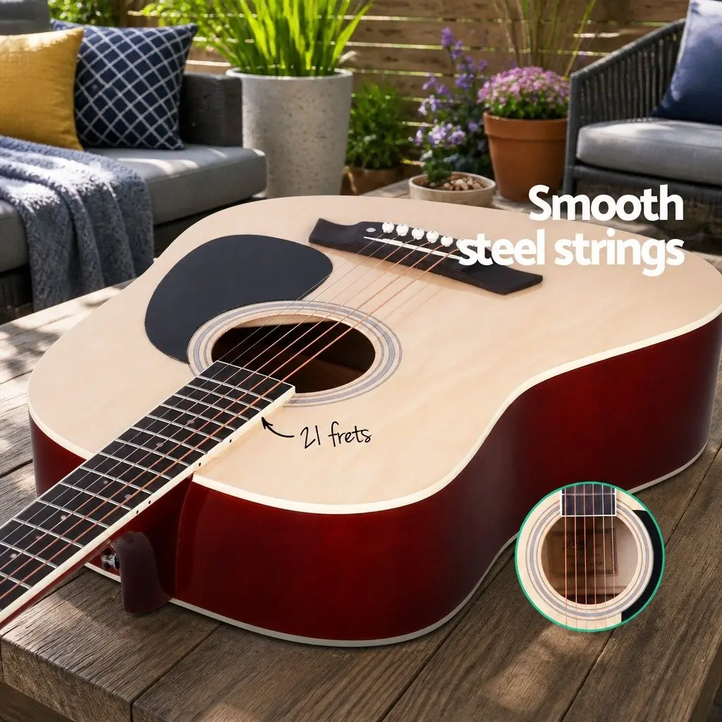 41 Inch Acoustic Cutaway Guitar