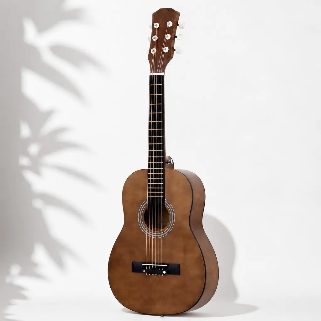 31 Inch Steel String Acoustic Guitar Compact Beginner with Gig Bag